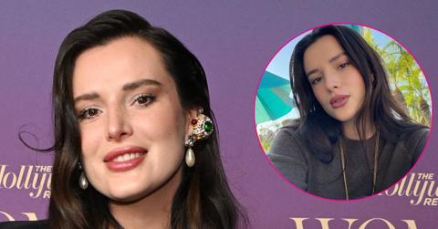 bella thorne new hair color