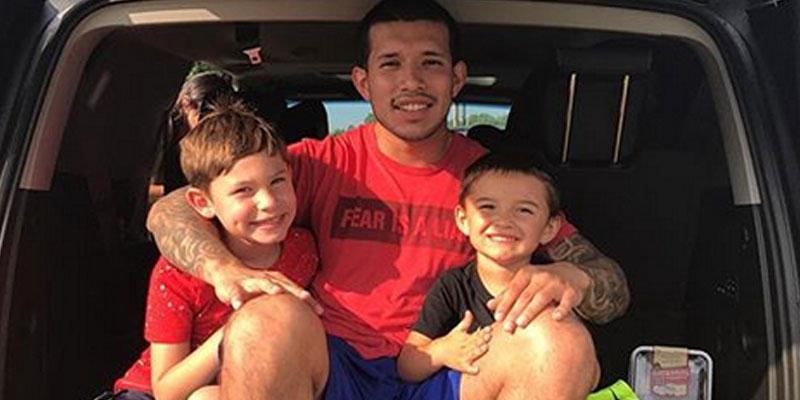 Javi marroquin instagram photos sons lincoln isaac