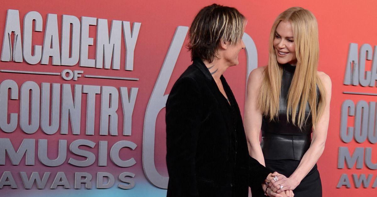 Image of Nicole Kidman and Keith Urban split in September 2025.