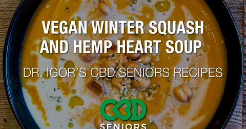 Dr. Igor’s Vegan Winter Squash and Hemp Heart Soup Recipe