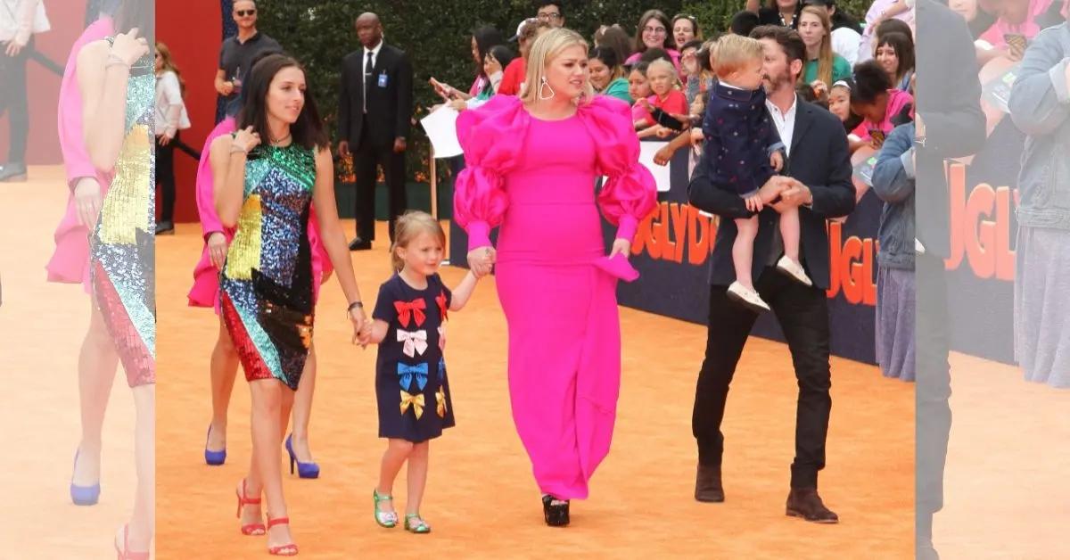 Photo of The 'American Idol' star and Blackstock share two children. He also has two older children from his first marriage.