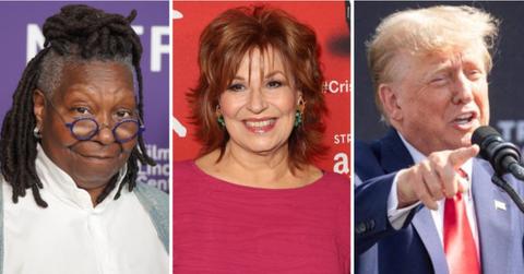 whoopi goldberg joy behar mock donald trump cult daddy issuespp