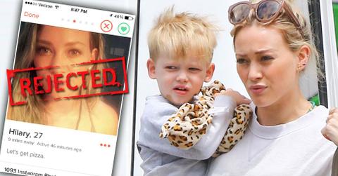 Hilary duff dating rejected tinder