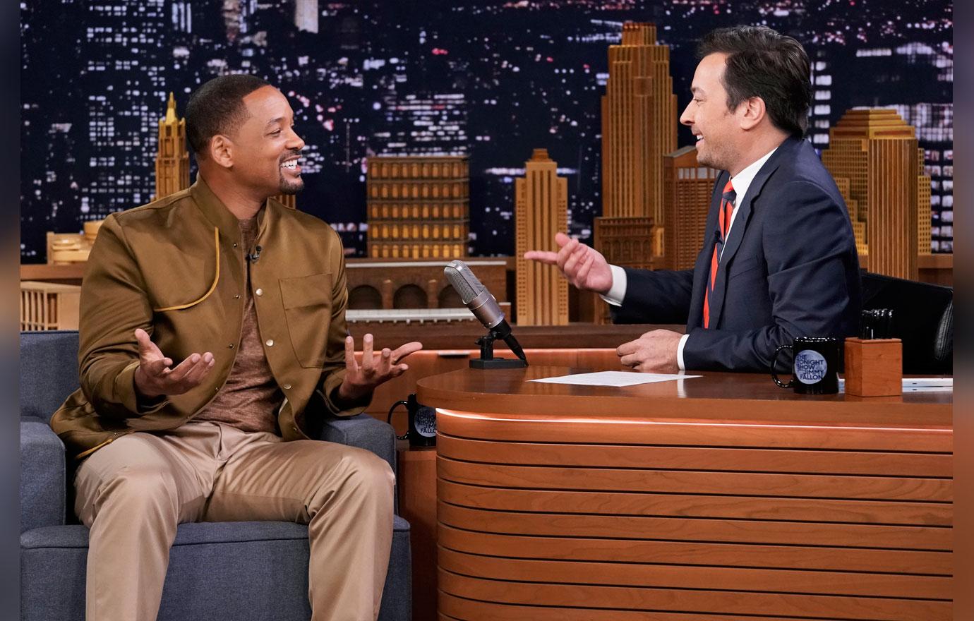 Will Smith on Jimmy Fallon Show