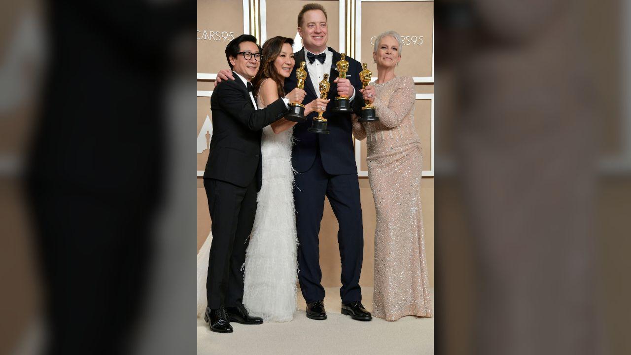 Photo of Ke Huy Quan won an Oscar for Best Supporting Actor in 2023.