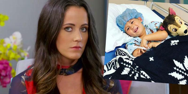 Jenelle evans instagram son kaiser surgery