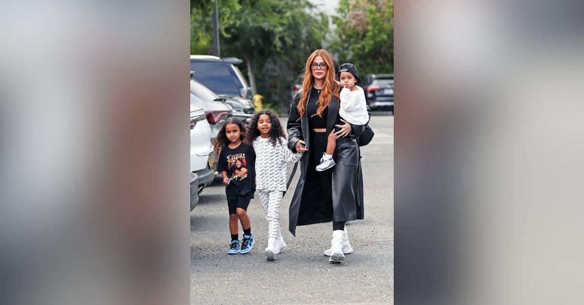image of Khloé Kardashian always looks after his brother's daughter, Dream.