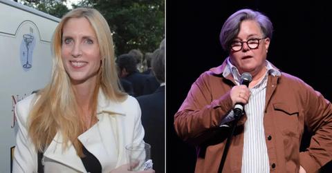 Composite photo of Ann Coulter and Rosie O'Donnell.