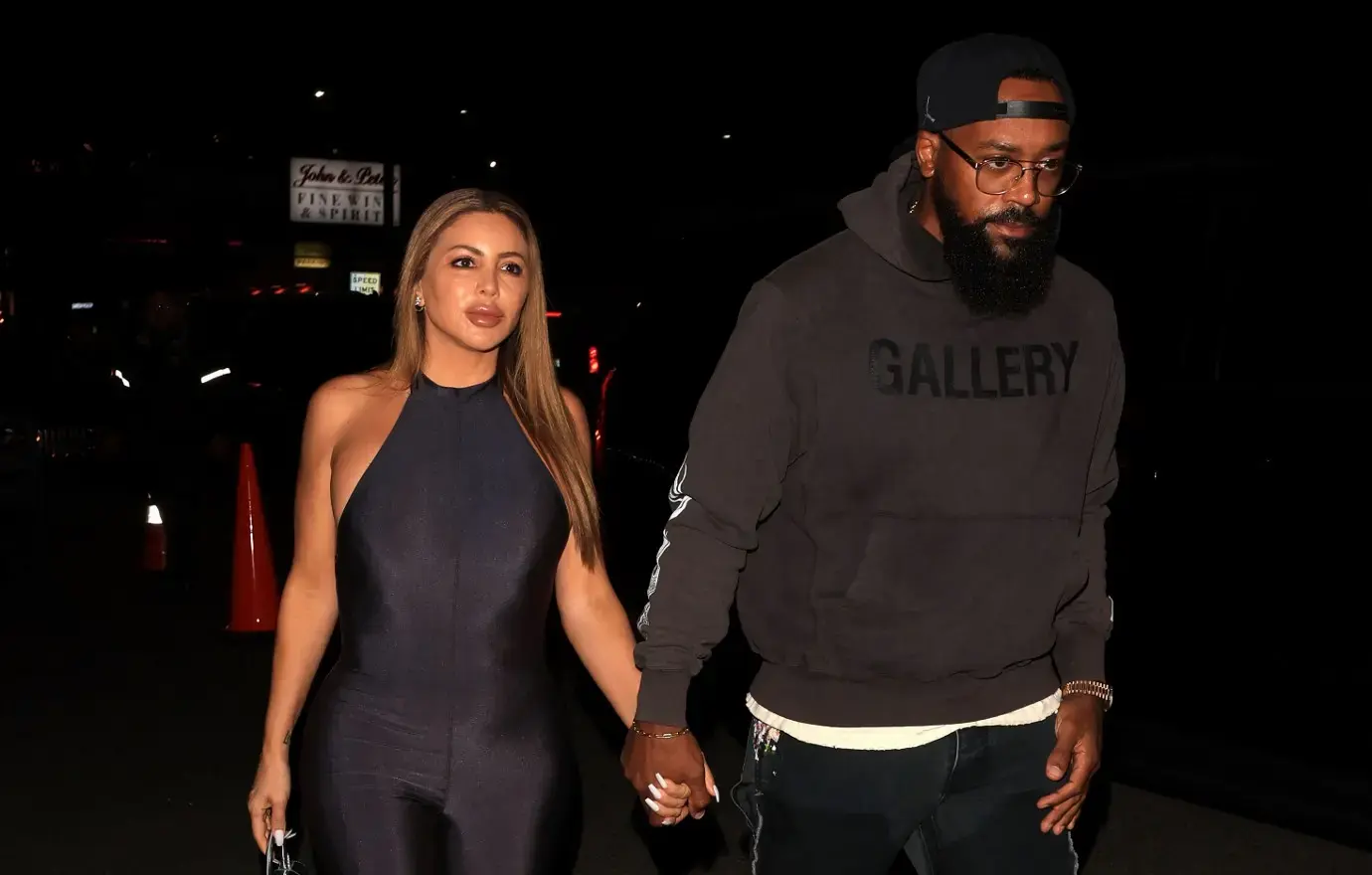 Larsa Pippen cuddles up to Marcus Jordan in loved-up photos during