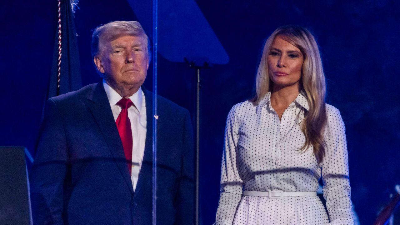 Image of Jimmy Fallon joked that Melania Trump feared being trapped with Donald Trump inside a catering truck.