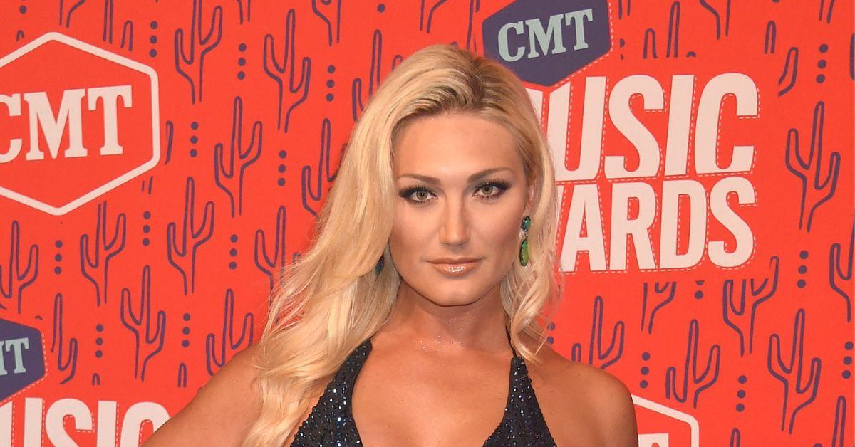 image of Brooke Hogan defended herself by explaining she grew up around the ocean and spent much of her childhood in swimsuits with her dad.