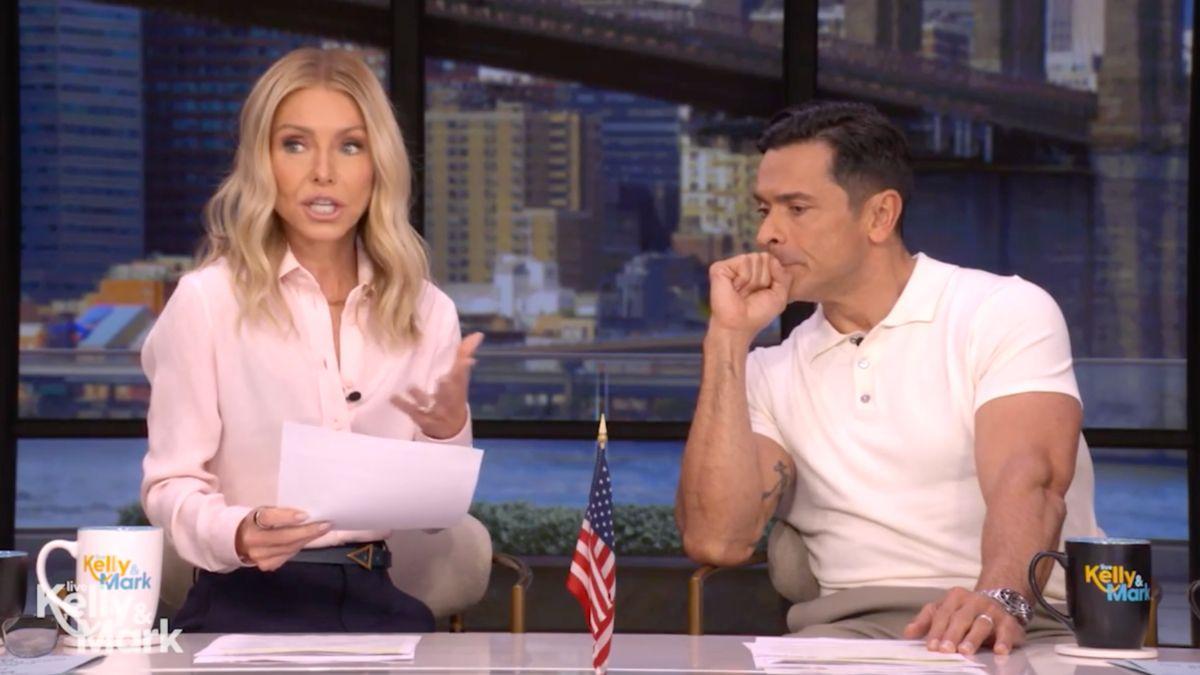 Image of 'What's AI face?' Mark Consuelos asked.