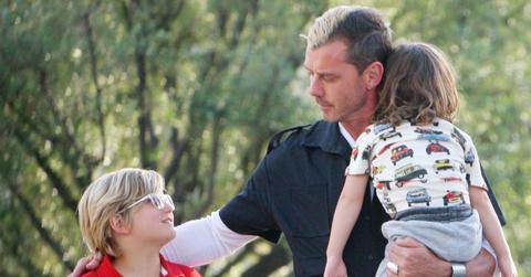 EXCLUSIVE: Gavin Rossdale take his three sons for dinner in Beverly Hills