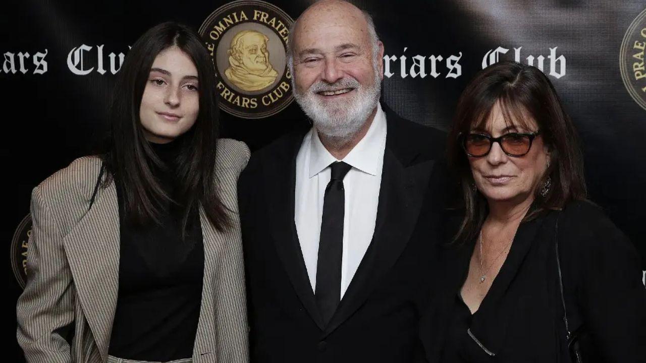 image of rob reiner family 