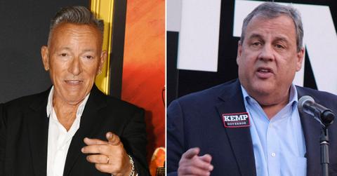 Photo of Bruce Springsteen and Chris Christie