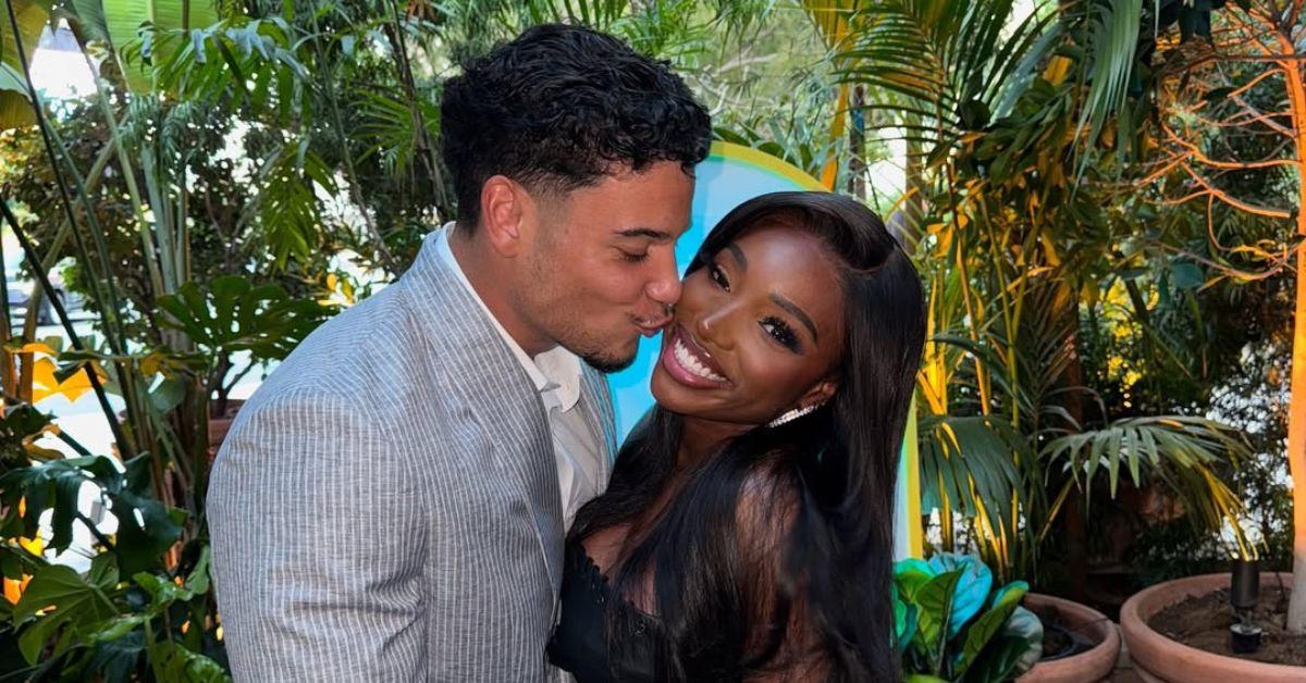 image of JaNa Craig and Kenny Rodriguez returned to document their love story on 'Love Island: Beyond the Villa.'