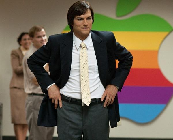 Ashton Kutcher as Steve Jobs