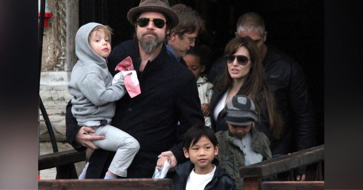 brad pitt close relationship six kids angelina jolie