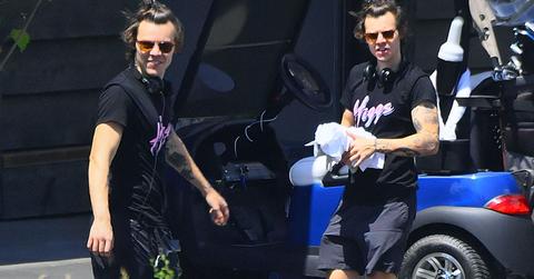 Harry styles golf retreat