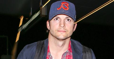 Ashton Kutcher departs from LAX