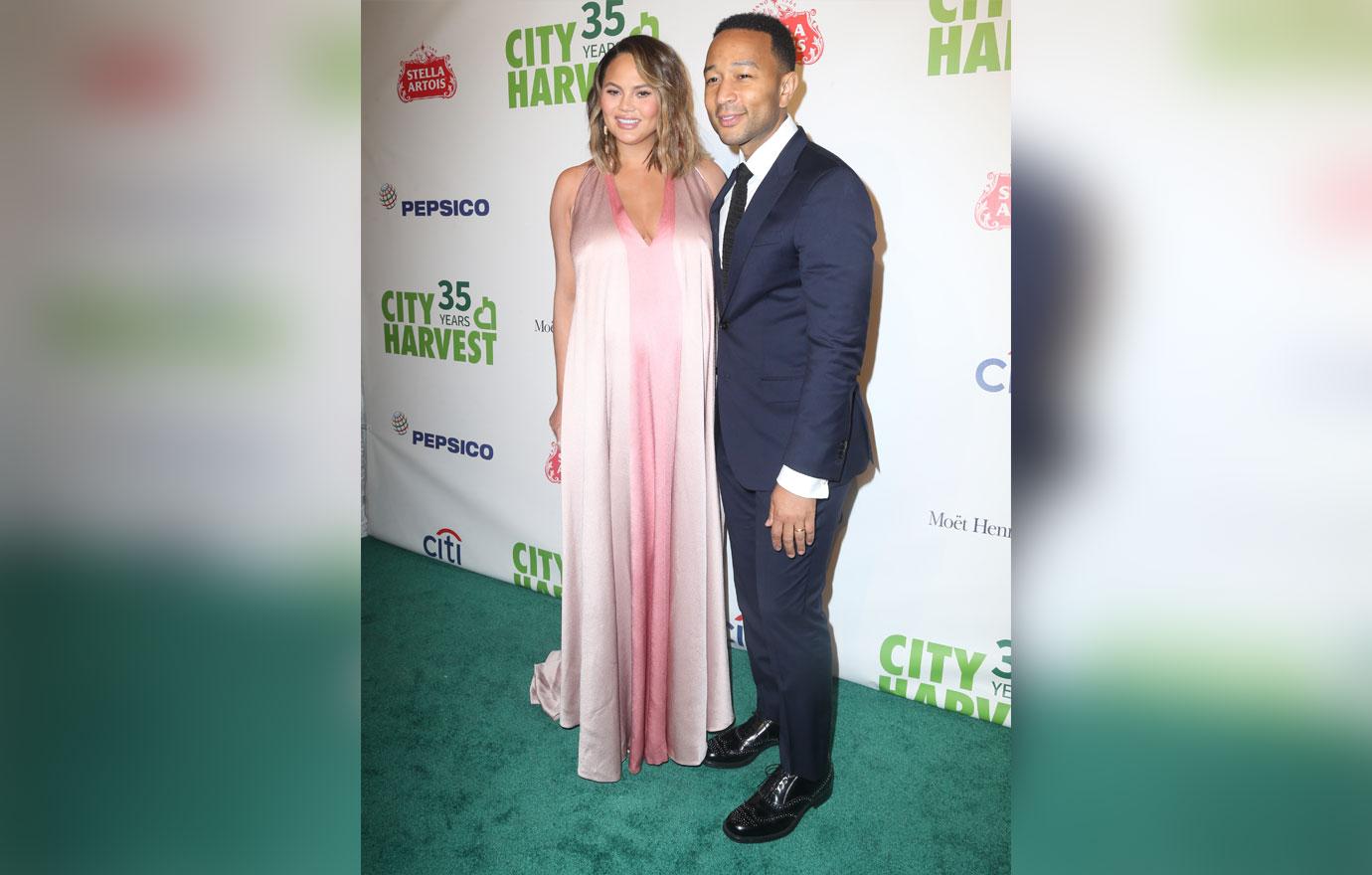 Chrissy Teigen with John Legend