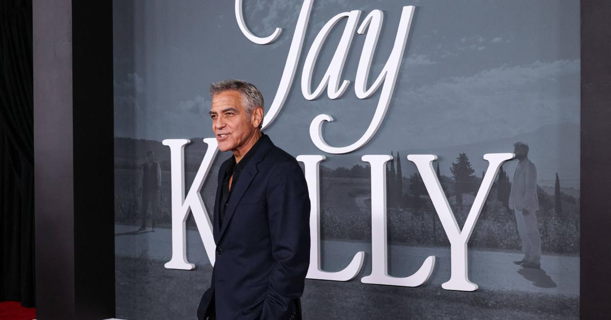 Image of George Clooney stars as Jay Kelly in a new comedy movie of the same name.