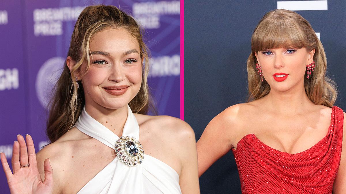 Gigi Hadid,Taylor Swift.