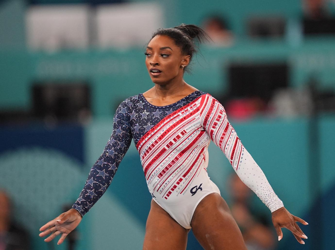 simone biles teammate mykayla skinner olympics gold medal team usa