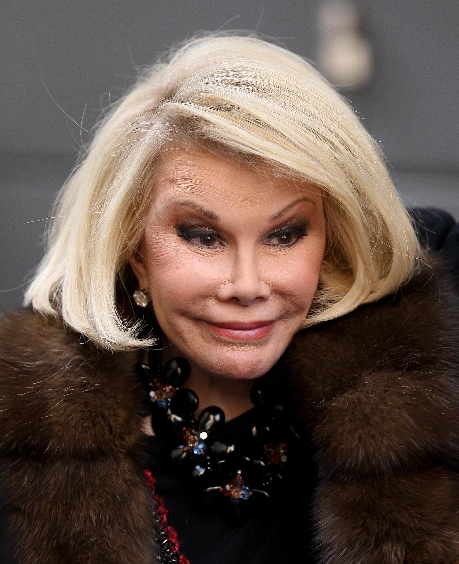 Joan Rivers in New York