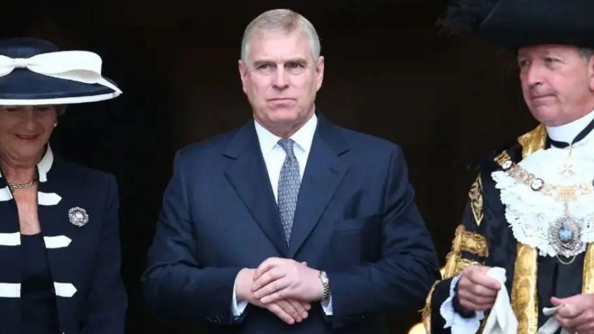 image of U.K. police are reviewing new allegations that Andrew Mountbatten-Windsor had s-- with a woman at his residence in 2010.