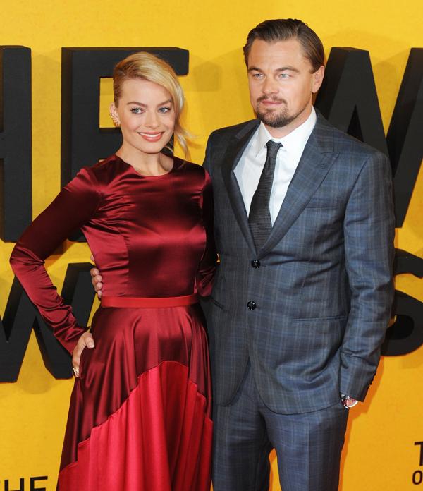 Margot robbie leonardo dicaprio