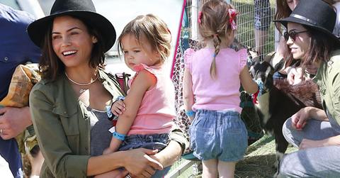Jenna Dewan Tatum Cuddles Daughter Everly