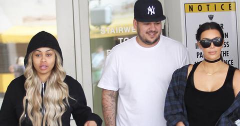 Kim Kardashian Lunches With Rob & Blac Chyna