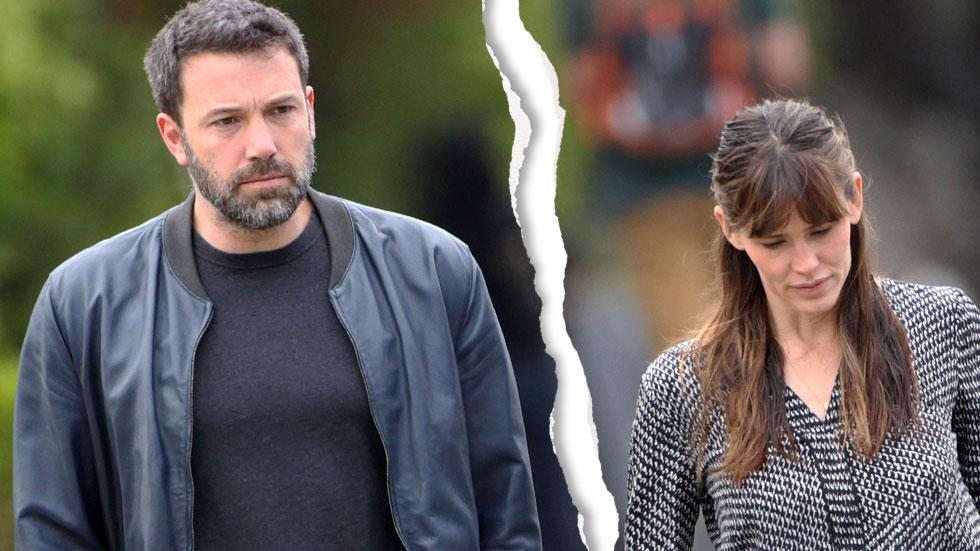 Ben affleck jennifer garner separate move out divorce