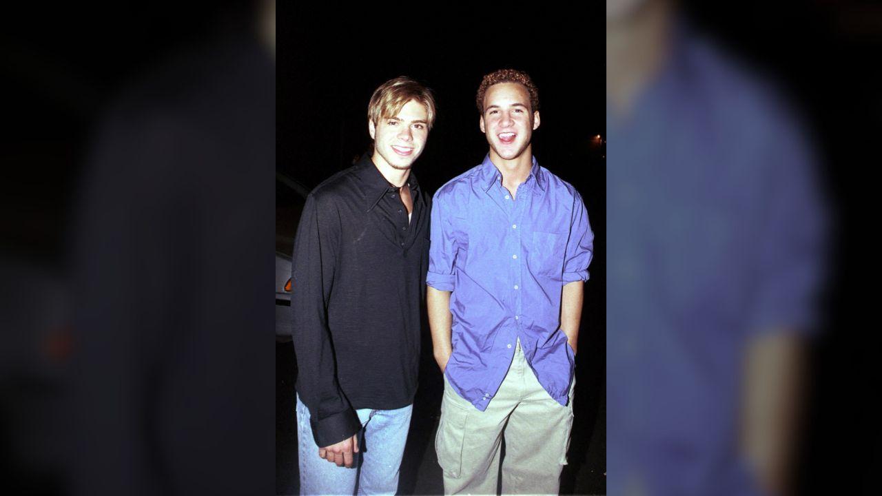 Photo of Matthew Lawrence with Ben Savage.
