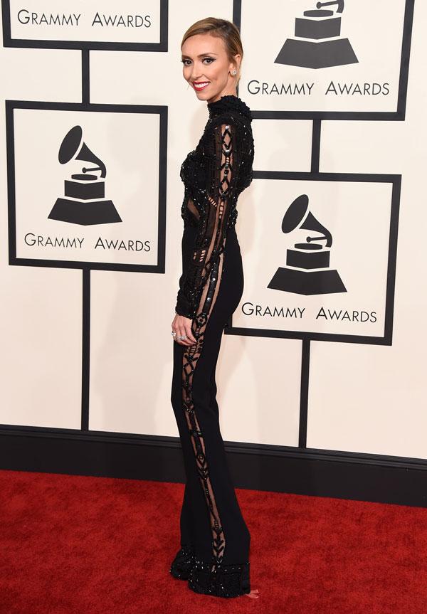 Giuliana rancic 2015 grammy arrivals