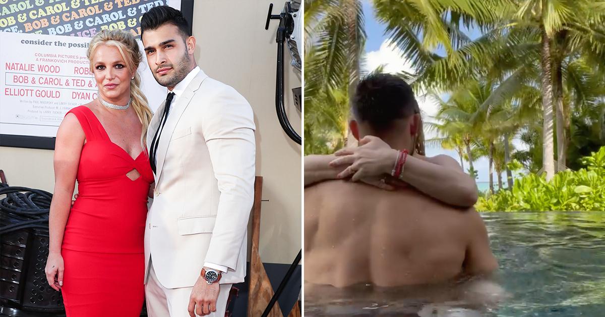 sam asghari pokes fun at fiancee britney pp