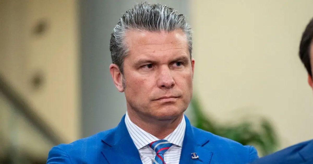 image of Pete Hegseth said President Trump is 'not messing around.'