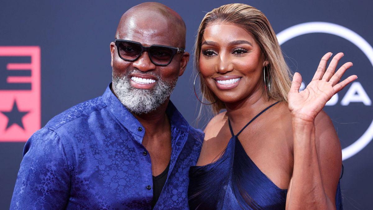 Image of After her husband’s death, NeNe Leakes dated entrepreneur Nyonisela Sioh.