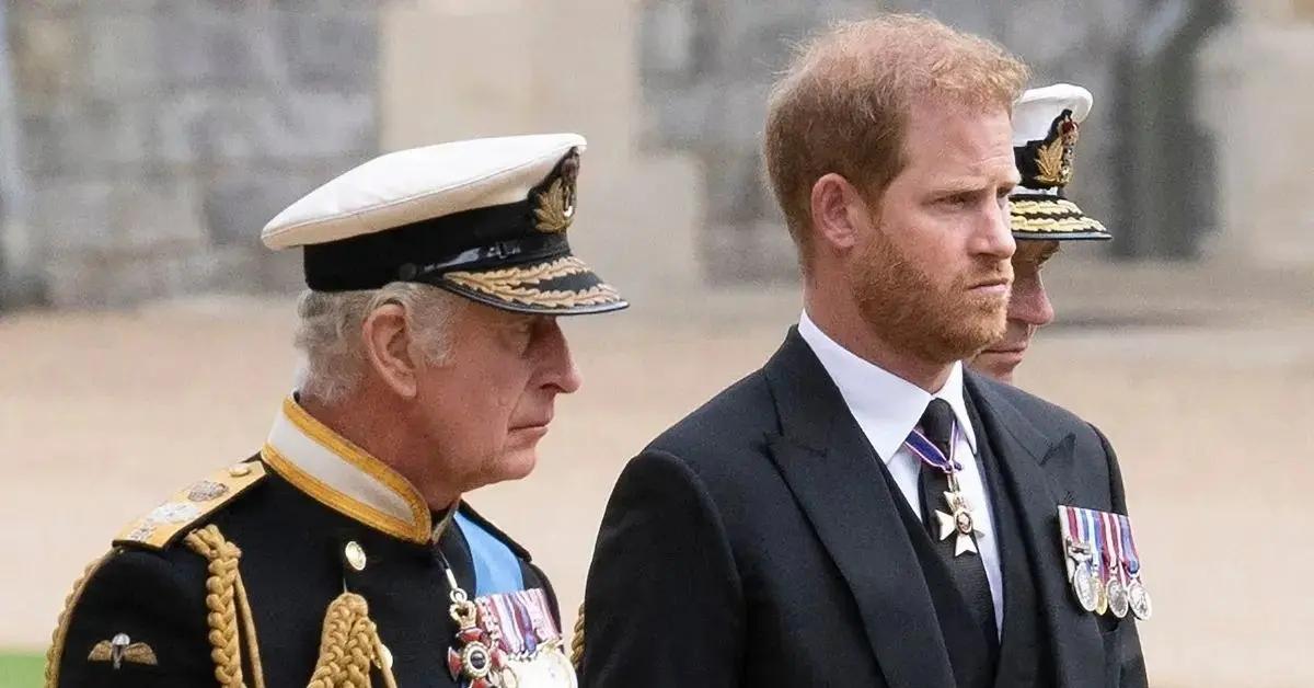 Photo of Prince Harry and King Charles reunited in September after 18 months apart.