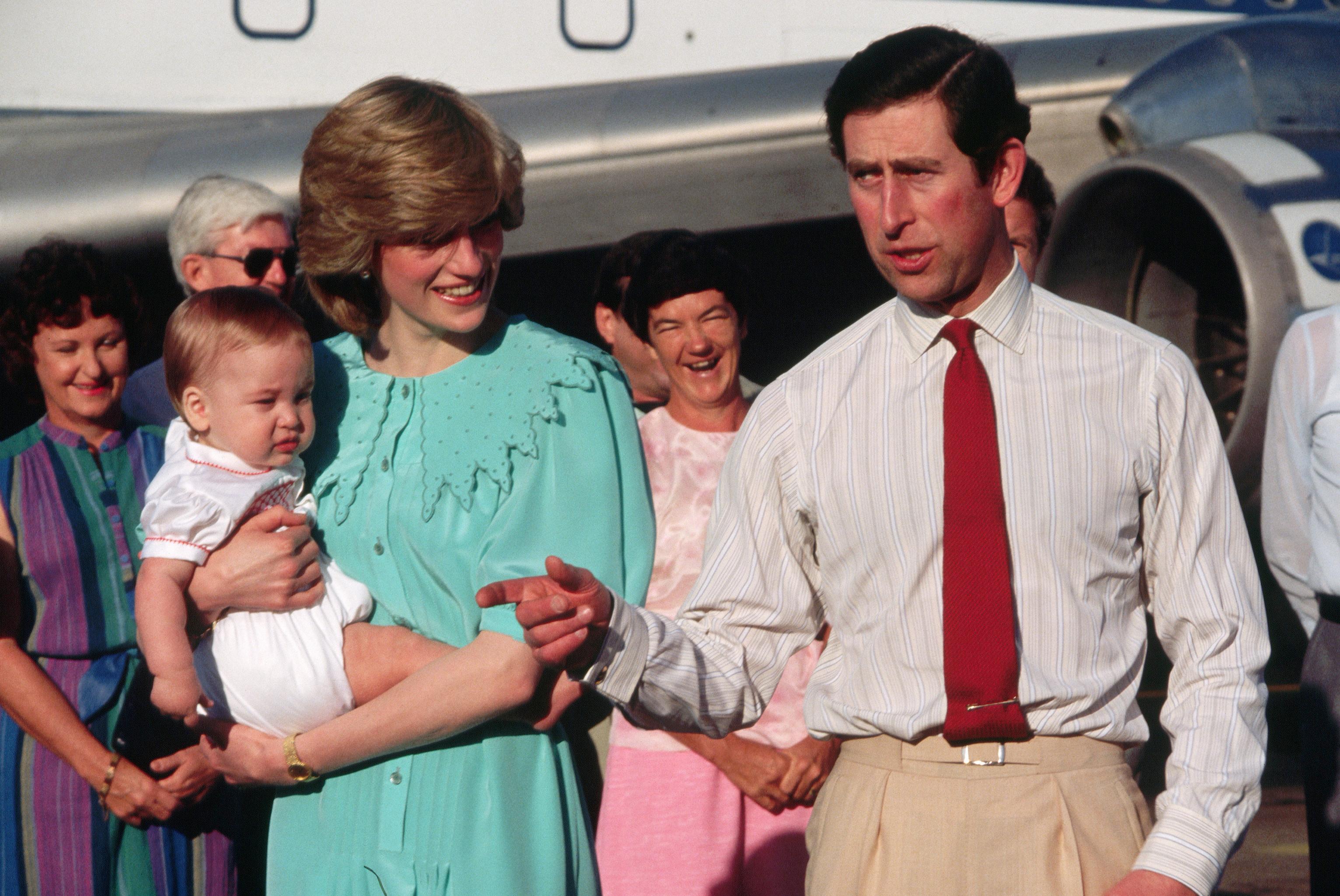 Prince William as a baby