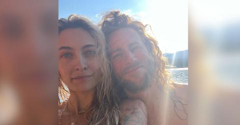 Photo of Paris Jackson and Justin Long.