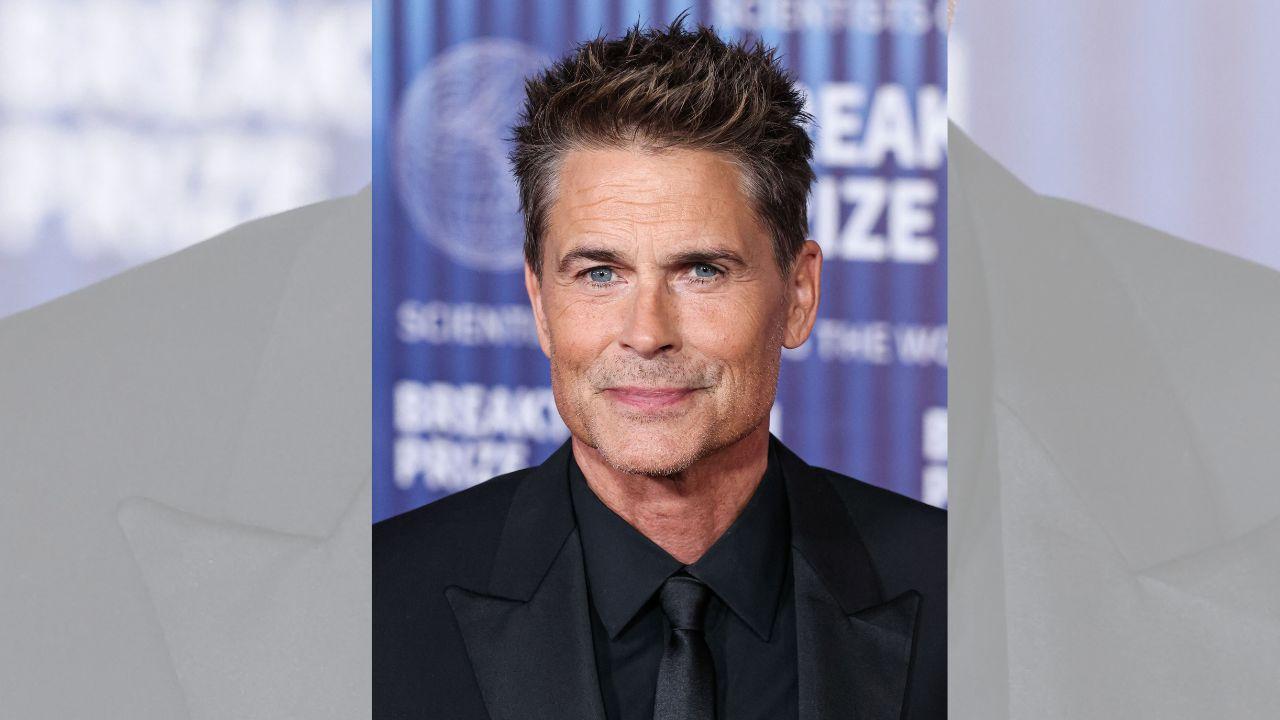Image of Rob Lowe joked there should be a 'statute of limitations' on people continuing to bring up his appearance.