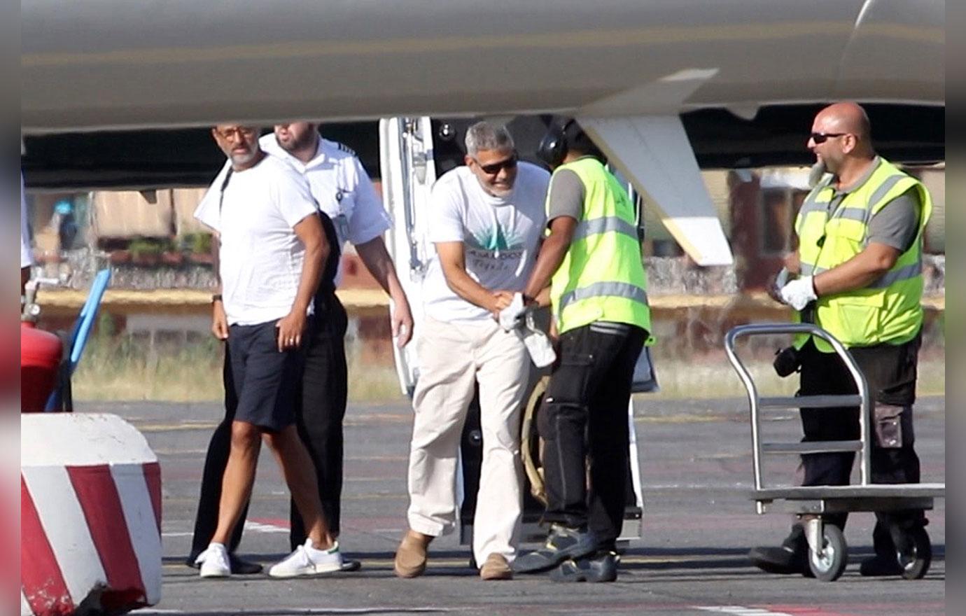 Clooney Is Feeling Great After Motorcycle Crash