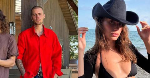 Composite Photo Of Justin Bieber and Hailey Bieber