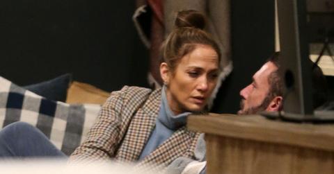 jennifer lopez ben affleck tension trip