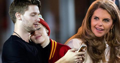 Miley cyrus patrick maria shriver