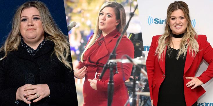 kelly clarkson weight gain wardrobe