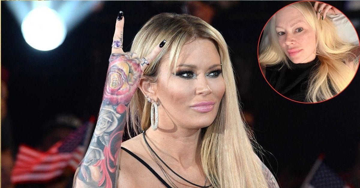 Two photos of Jenna Jameson