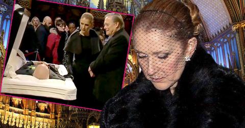 Celine Dion Husband Funeral Rene Angelil